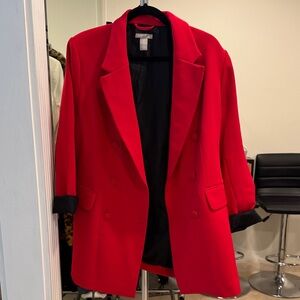 H&M Vibrant Red Blazer